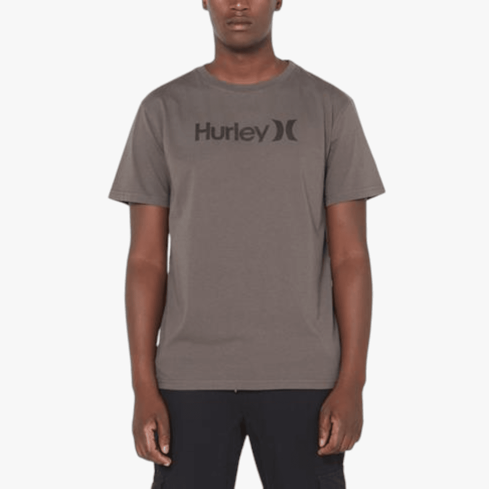 Hurley Mens Evd Wash One And Only Short Sleeve Tee Bold Graphite | Hurley