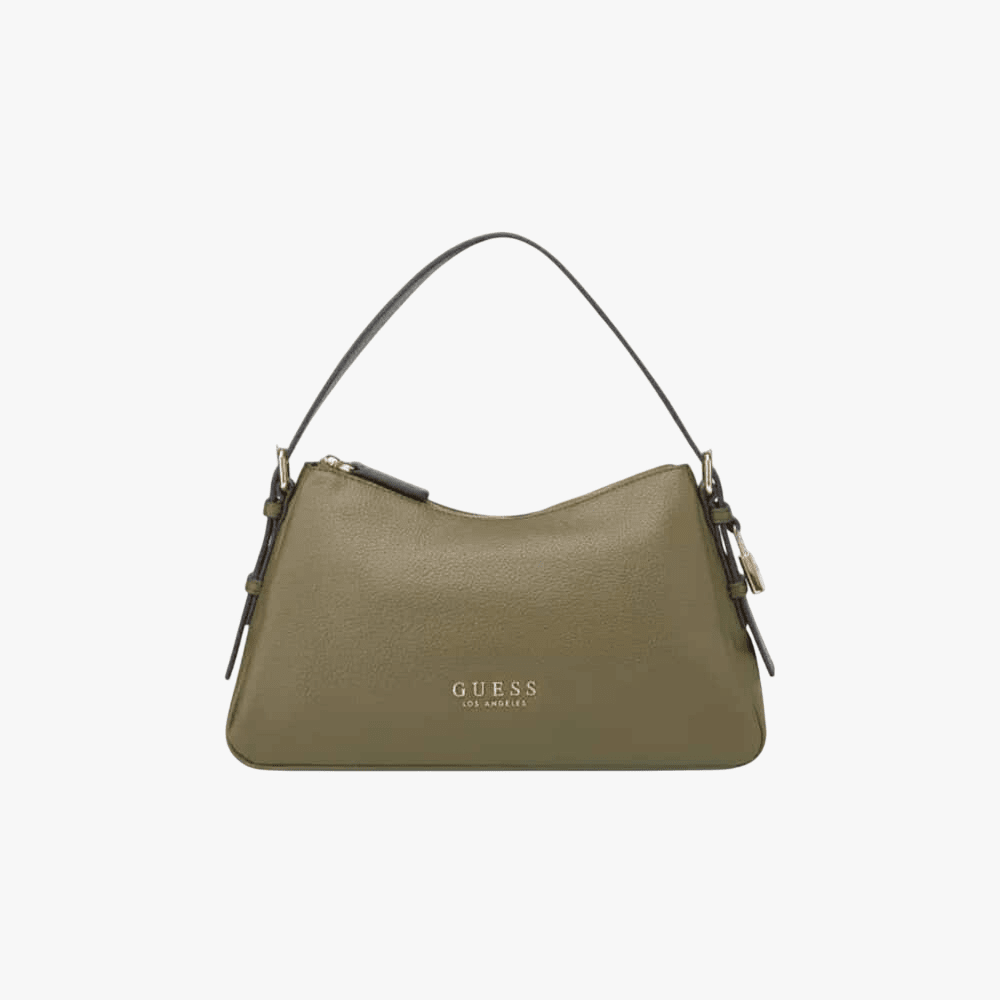 Guess Alisha Shoulder Handbag Olive | Guess