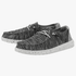 Hey Dude Womens Wendy Sox Shoe Dark Grey | Hey Dude