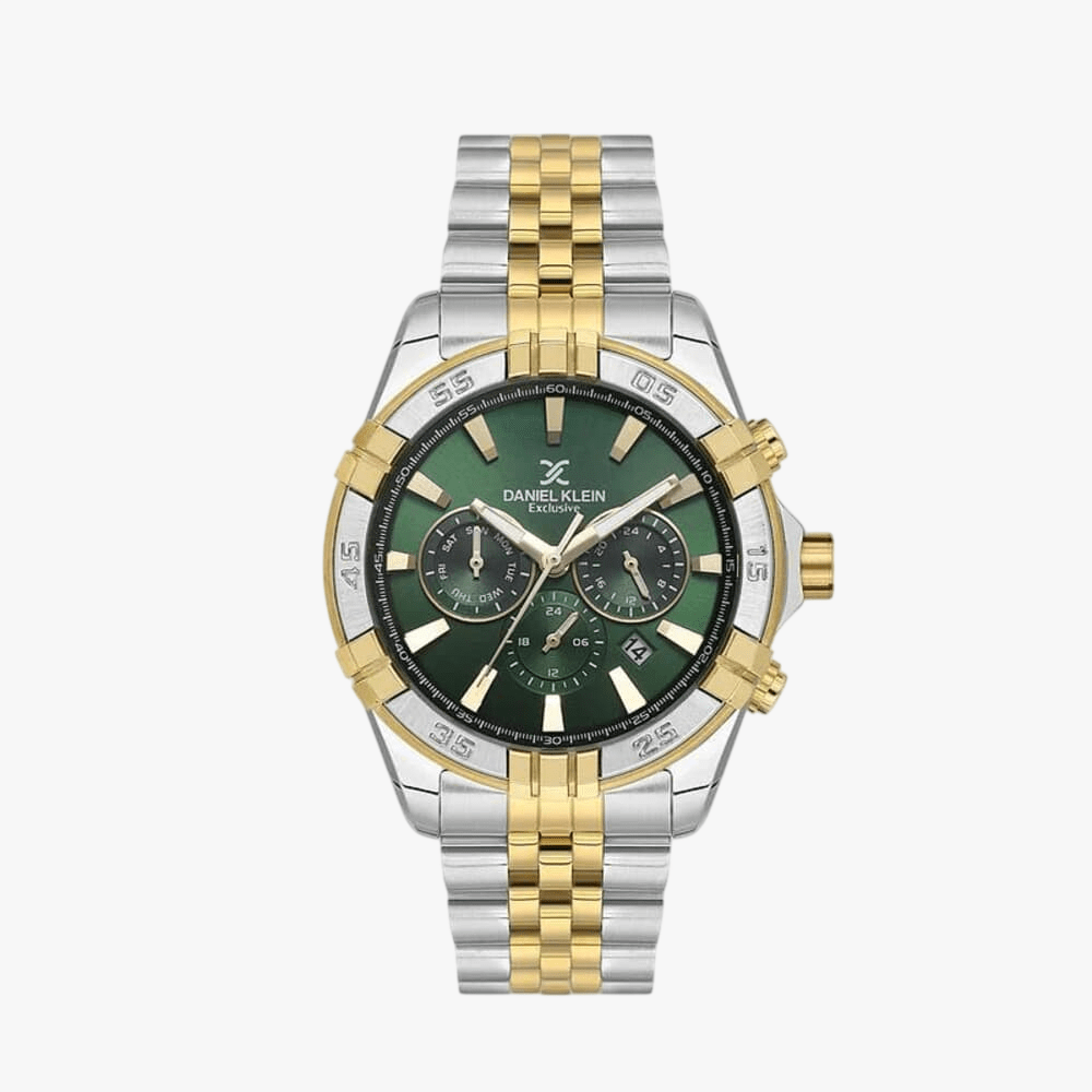 Daniel Klein Exclusive Green Dial Multifunction Watch | Daniel Klein