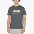 Jeep Mens Logo Applique Short Sleeve Tee Charcoal | Jeep