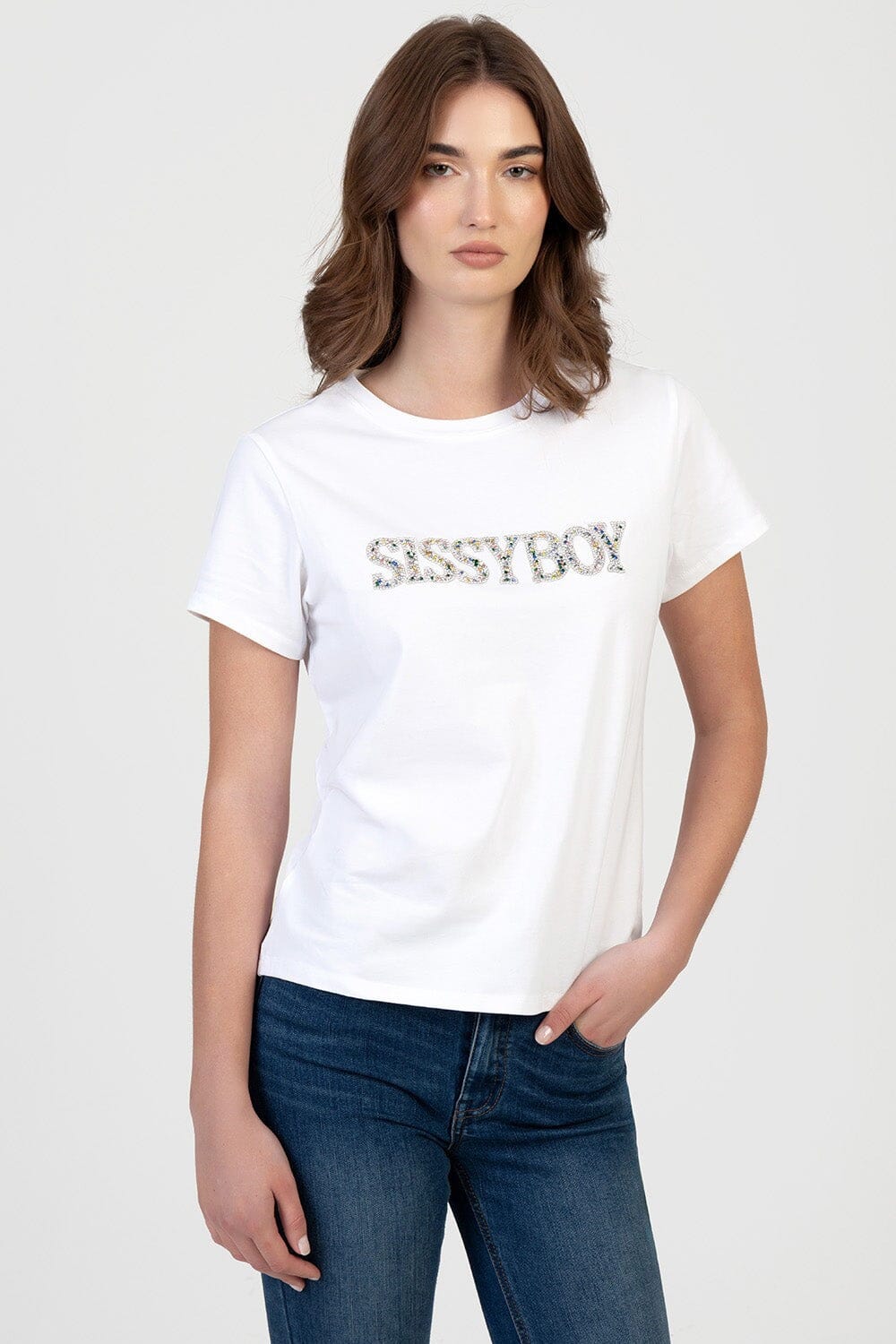 Sissy Boy Light Chaser Regular Tee White | Sissy Boy