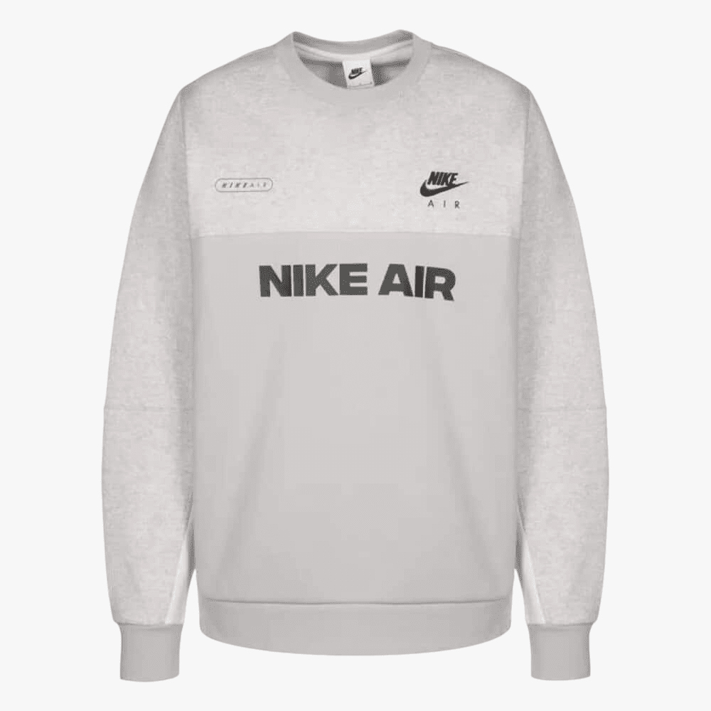 Nike Mens Crew Sweater Light Grey | Nike