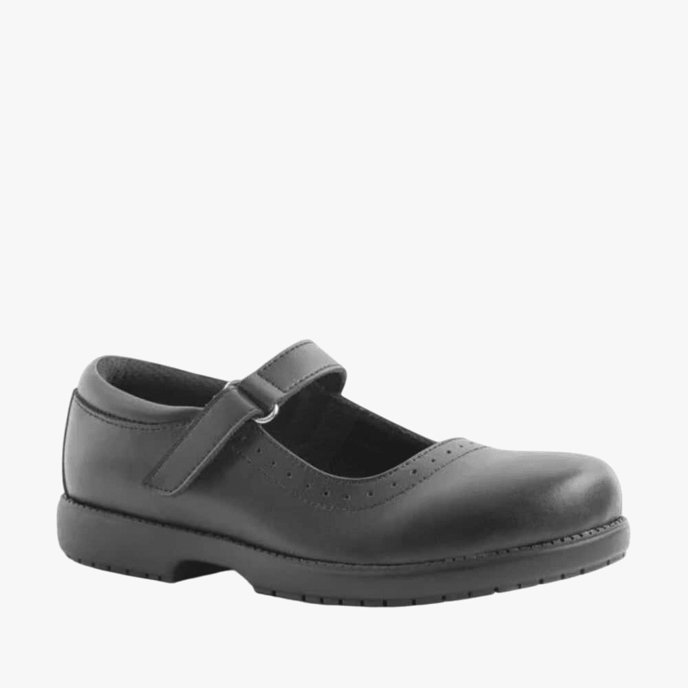 Green Cross Girls Mary Jane School Shoe Black | Green Cross