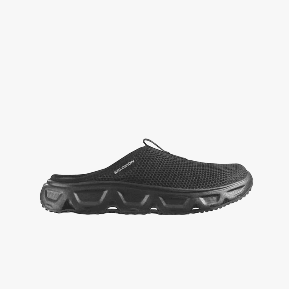 Salomon Mens Reelax Slide 6.0 Black Black Alloy | Salomon