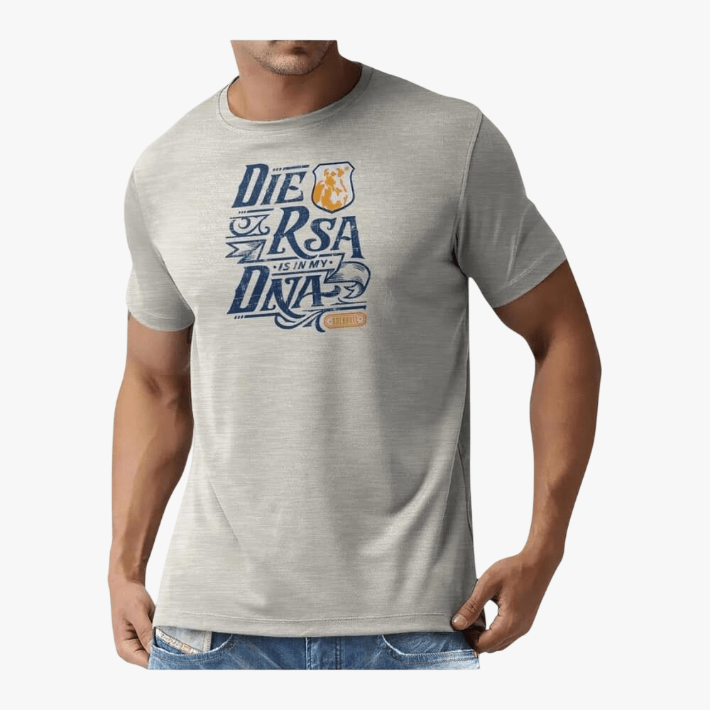 Boerboel Mens Premium Cotton Rsa Dns Short Sleeve Tee Stone | Boerboel