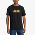 Jeep Mens Logo Print Short Sleeve Tee Black | Jeep