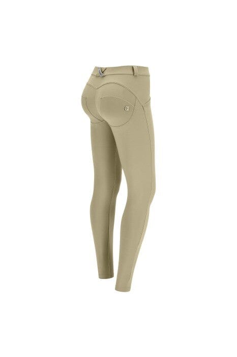 Freddy Womens Regular Waist Cotton Pant Z109 Olive | Freddy