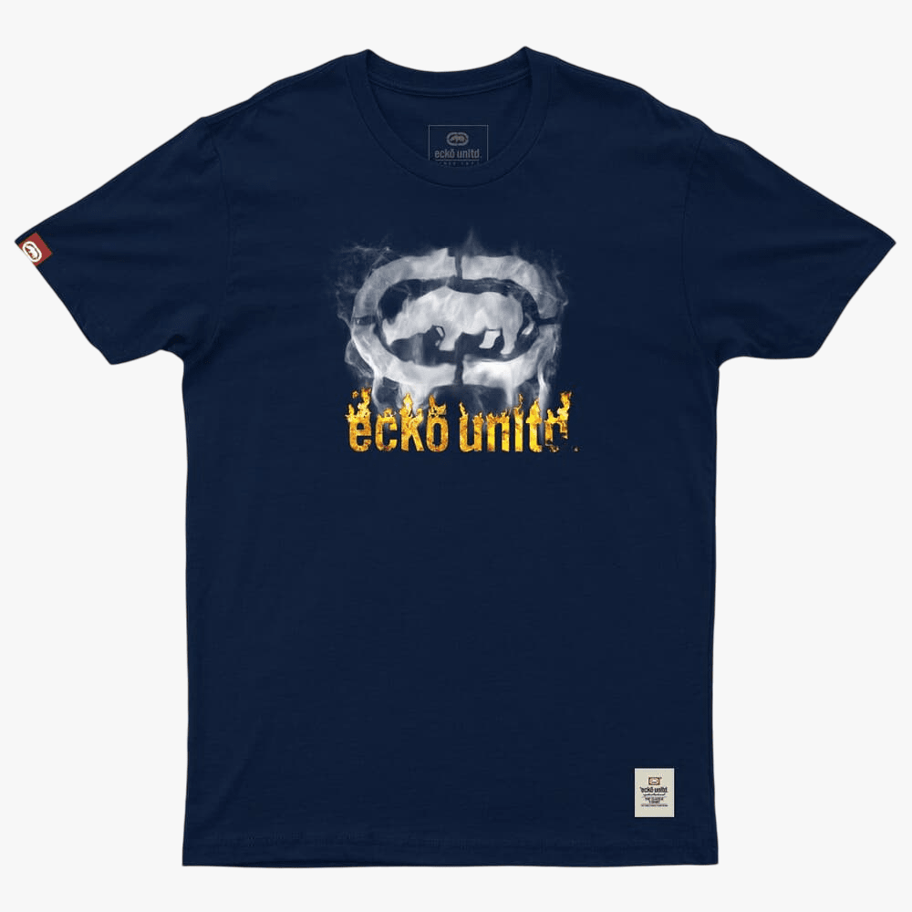 Ecko Mens Graphic Short Sleeve Tee Navy | Ecko