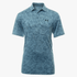 Under Armour Mens Playoff 3.0 Printed Short Sleeve Golfer 400 Blue | Under Armour