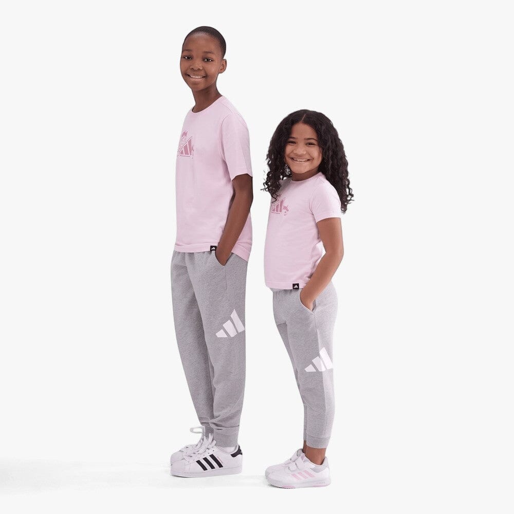 Adidas Girls Essential Joggers Grey | Adidas