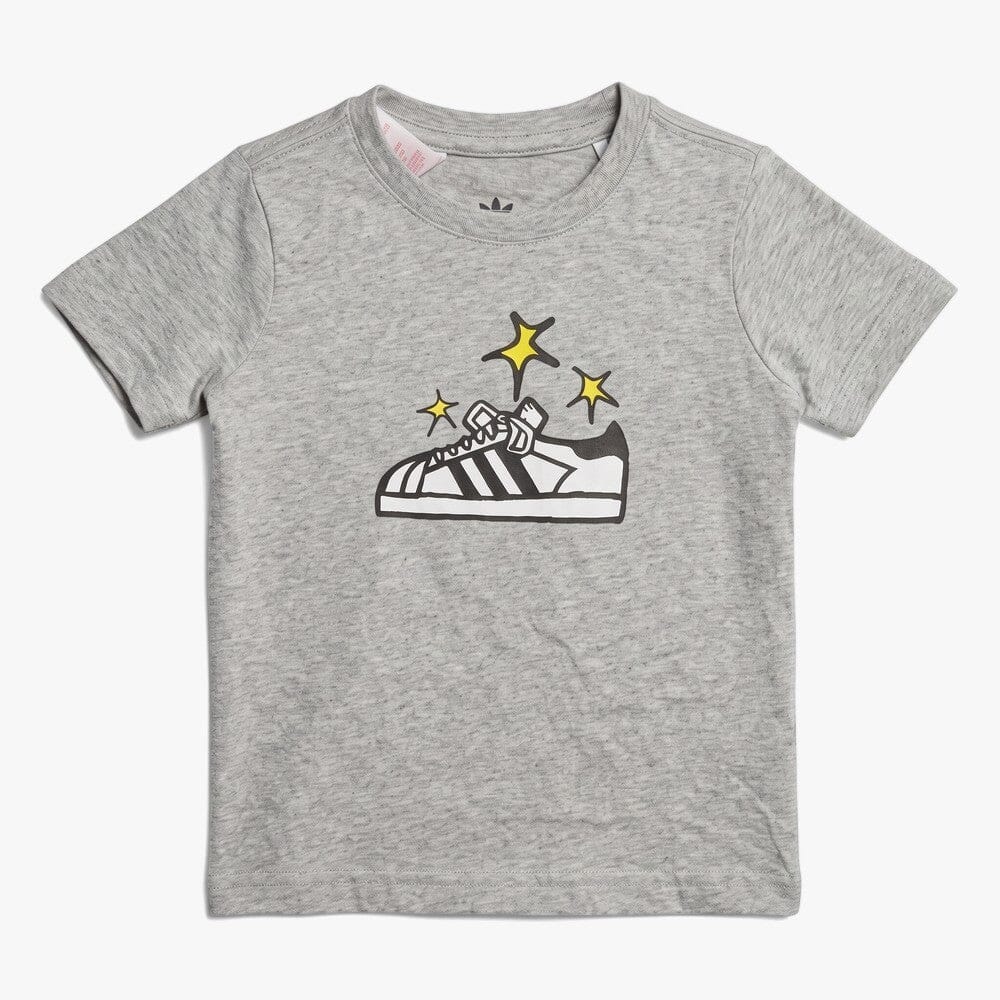 Adidas Kids Lil Spirit Tee Grey Heather | Adidas