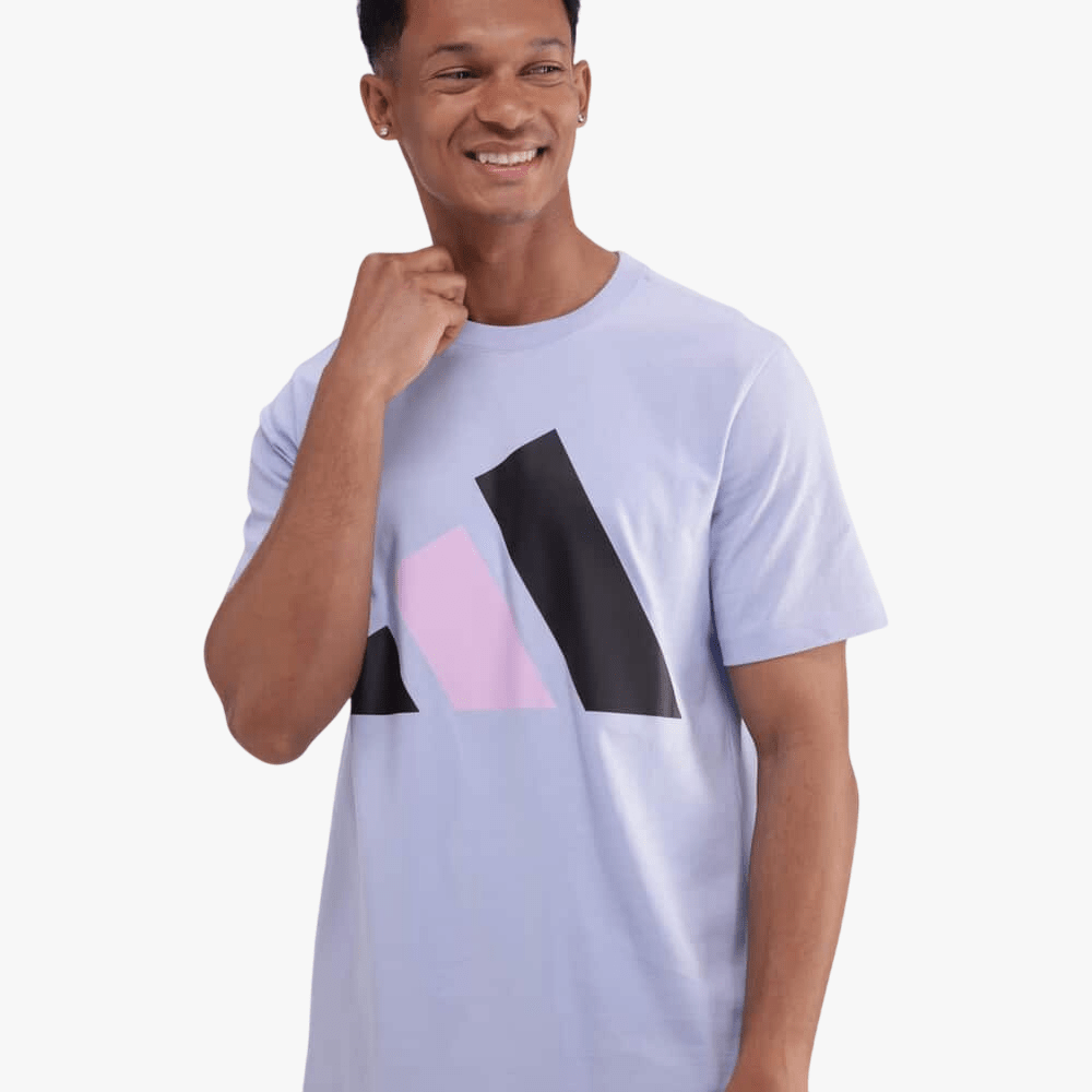 Adidas Mens Bl Short Sleeve Tee Blue Dawn | Adidas
