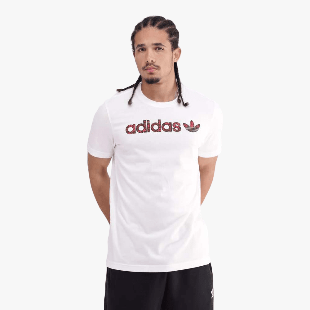 Adidas Mens Graphic Preadator Short Sleeve Tee White | Adidas