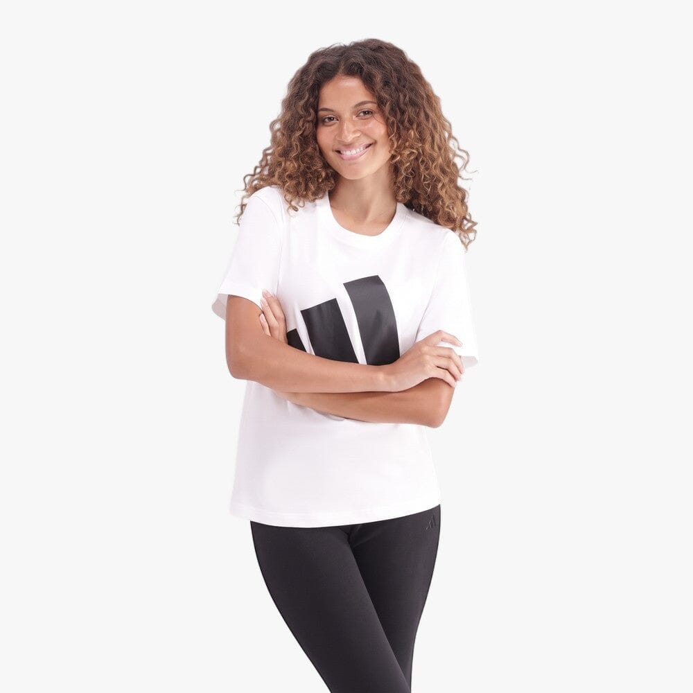 Adidas Womens Bl Sj Short Sleeve Tee White | Adidas