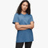 Adidas Womens Ess Trf Tee Dusy Blue | Adidas