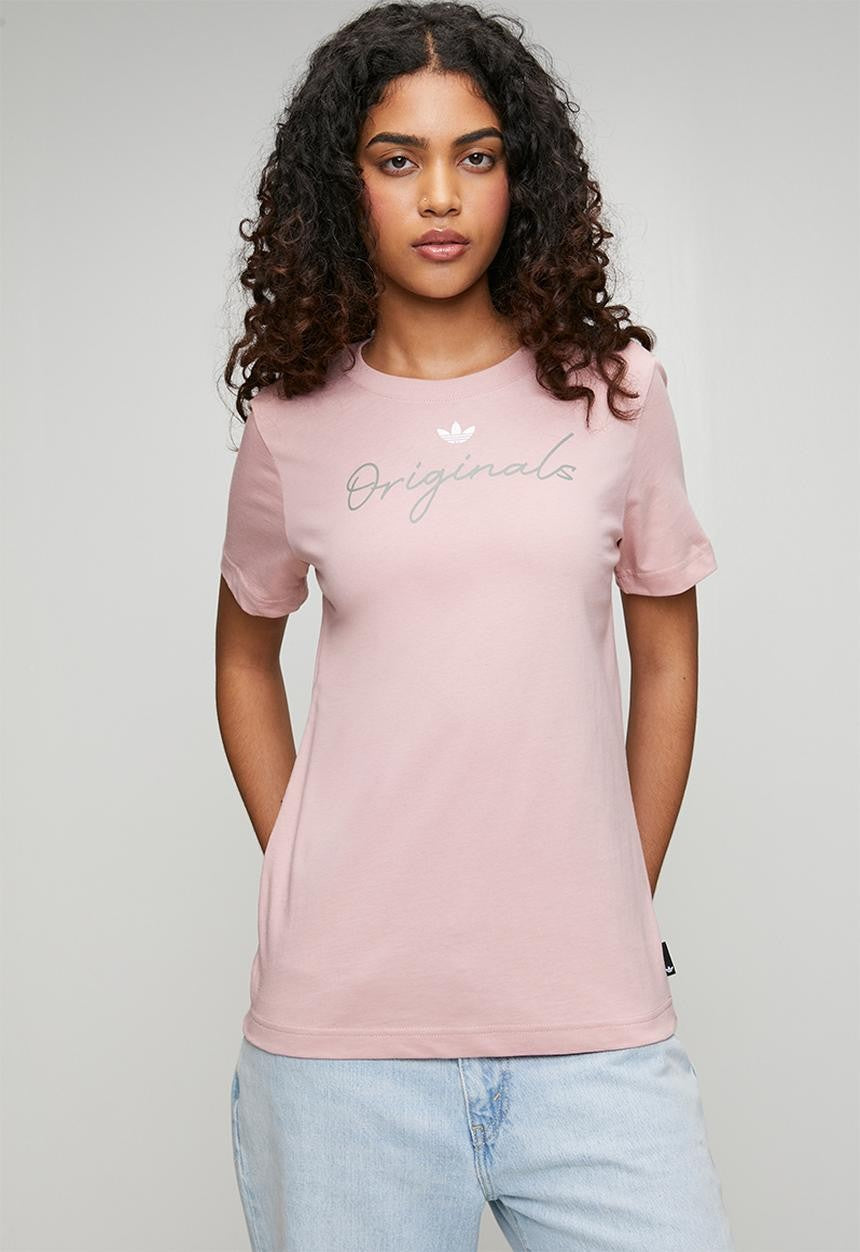 Adidas Womens P Tee Mauve