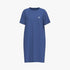 Adidas Womens Short Sleeve Tref Dress Blue | Adidas