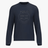 Polo Mens Brushed Crest Embroid Sweater Navy | Polo