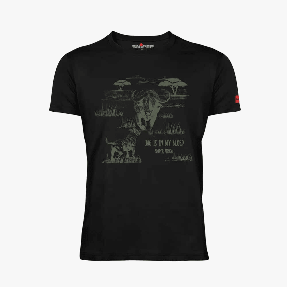 Sniper Mens Vintage Short Sleeve Tee Black | Sniper