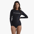 Billabong Womens Society Long Sleeve Rashvest Black | Billabong