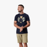 Fox Mens Victor Short Sleeve Tee Navy | Fox