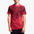 Affliction Mens Forgotten Tee Red Lava Wash | Affliction