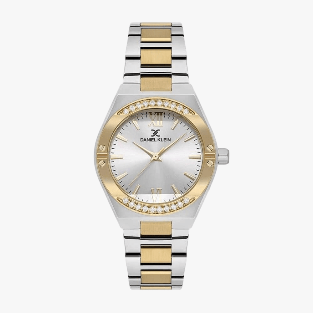 Daniel Klein Premium Silver Dial Analogue Watch | Daniel Klein