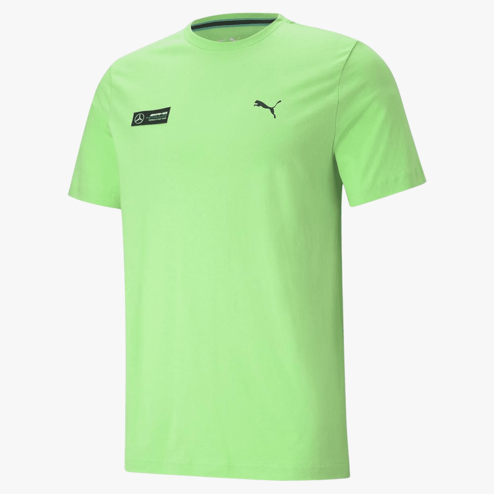 Puma Mens Mapf1 Essential Short Sleeve Tee Elektro Green | Puma