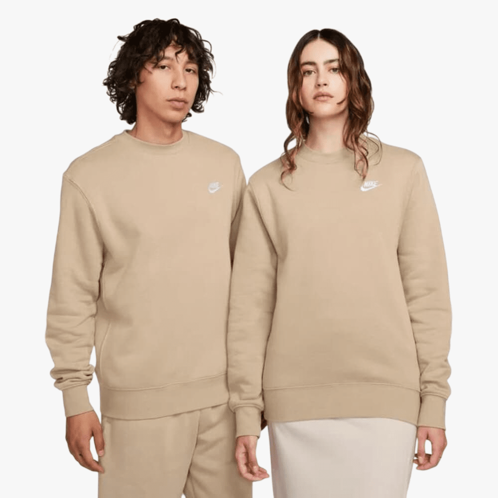 Nike Unisex Club Crew Sweater Beige | Nike