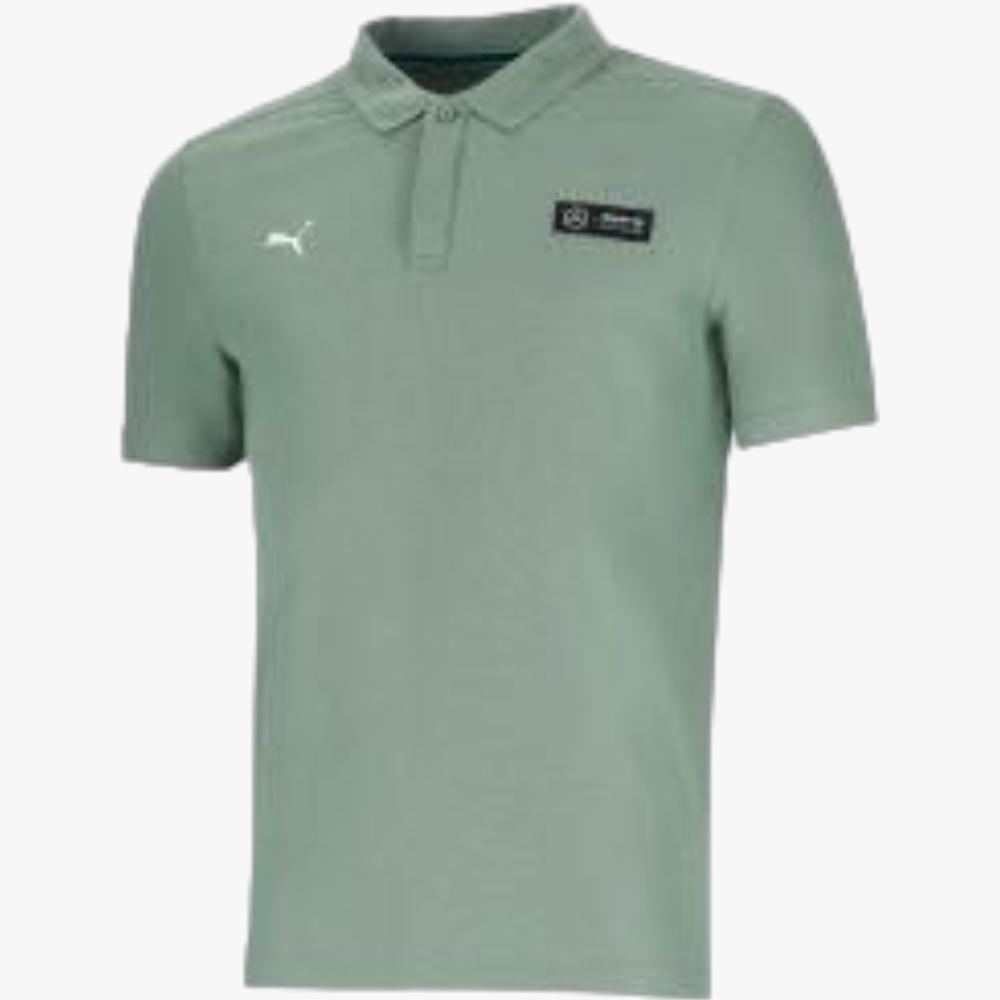 Puma Mens Mapf1 Short Sleeve Polo Golfer Eucalyptus | Puma