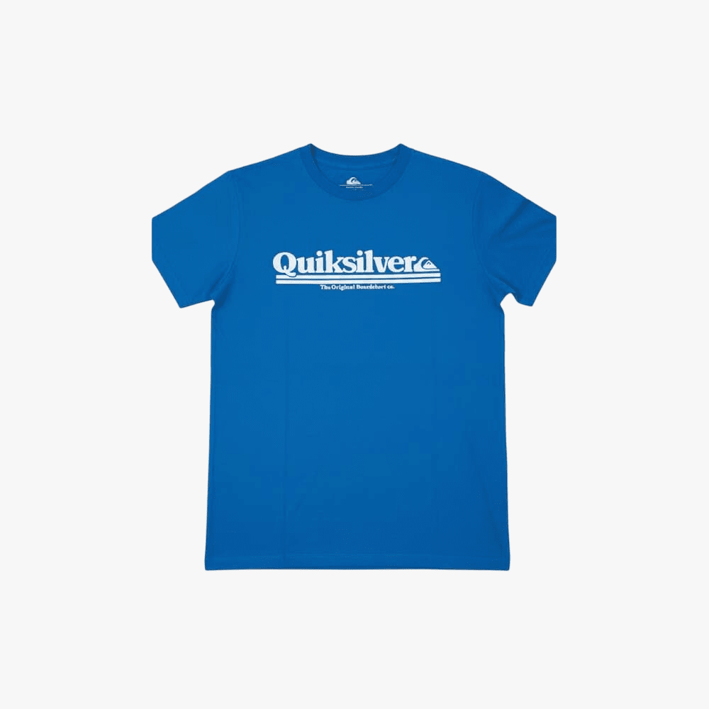 Quiksilver Boys Between The Lines Up Short Sleeve Tee Nebulus Blue | Quiksilver