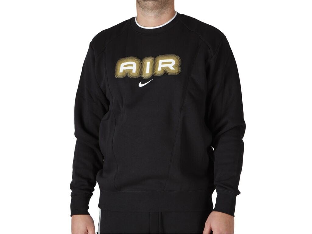 Nike Mens Nsw Sw Air Crew Flc Bb Black | Nike