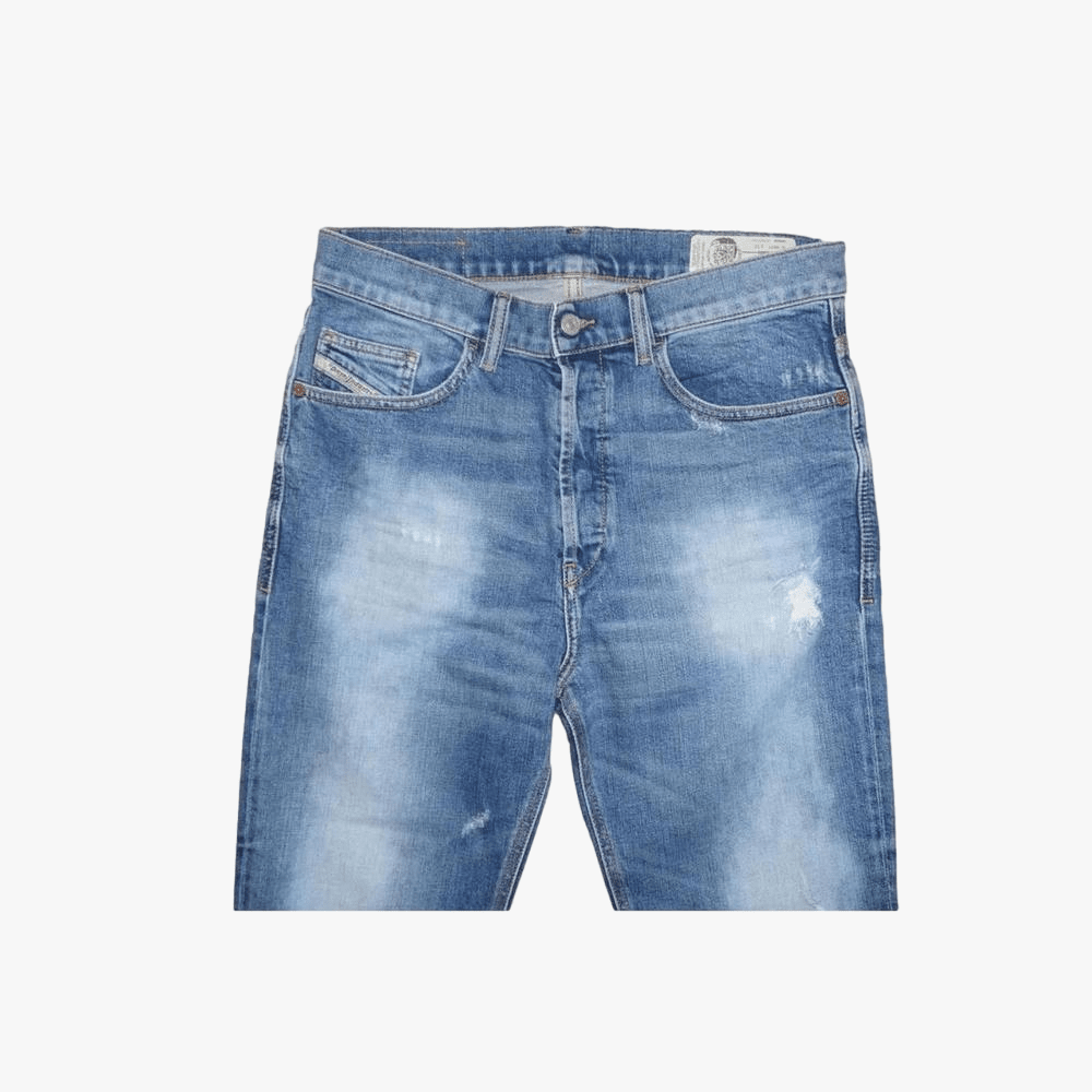 Diesel Mens D Eetar Tapperd Stretch Jeans Blue | Diesel