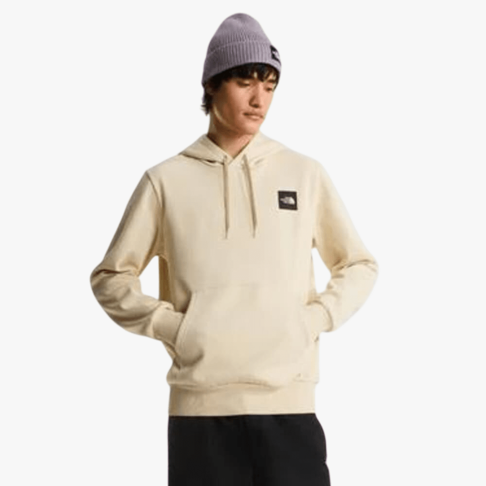 The North Face Mens Evolution Box Half Dome Hoodie Desert Stone | The North Face