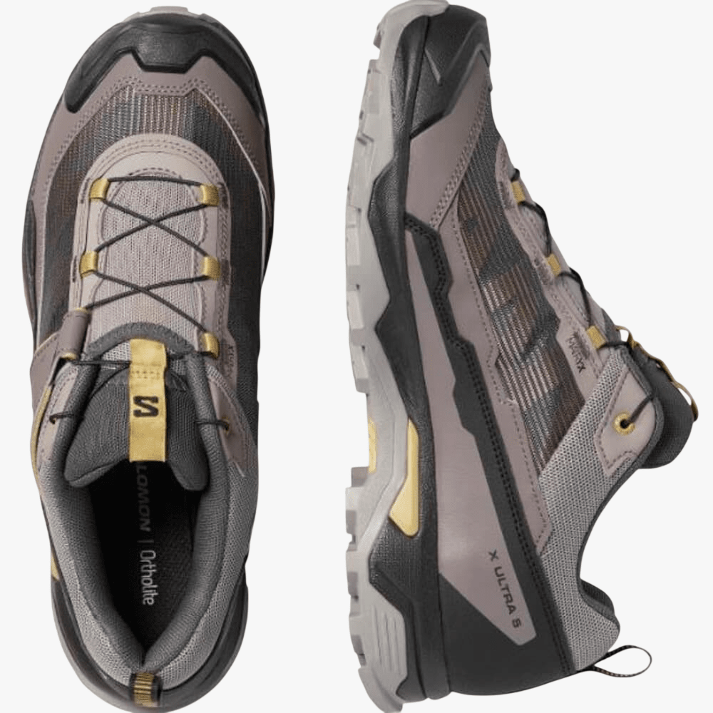 Salomon Mens X Ultra 5 Hiking Shoe Cloudburst Black Willow | Salomon
