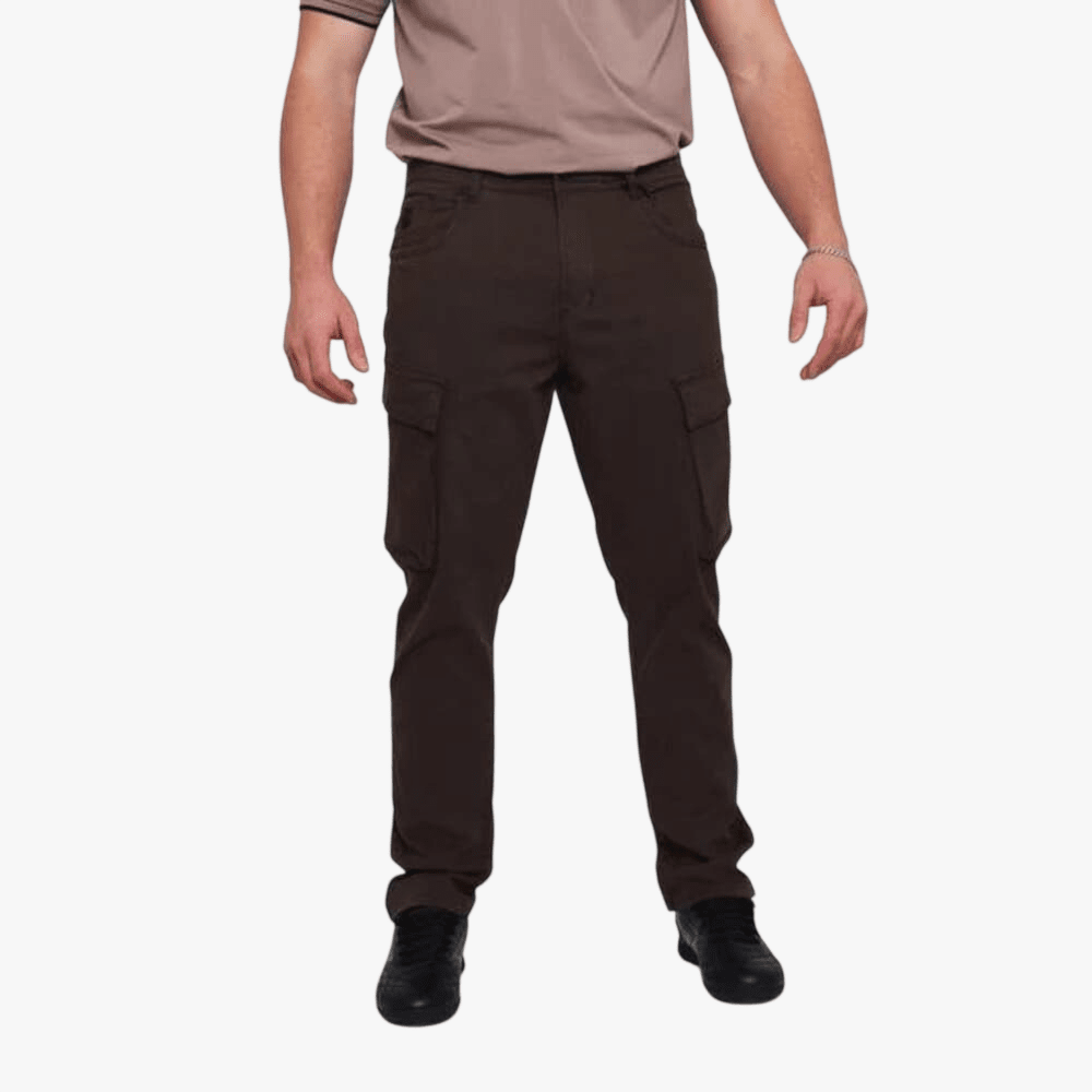 Soviet Mens Lotto Cargo Pants Chocolate | Soviet