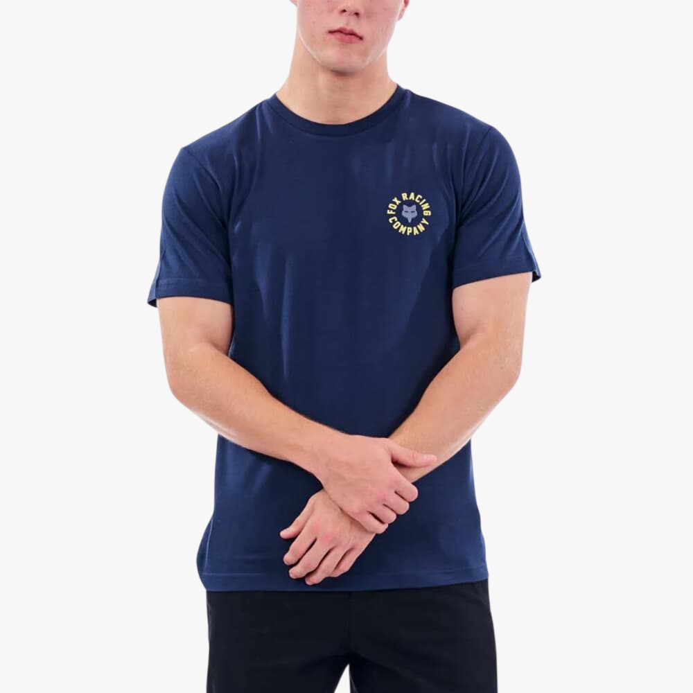 Fox Mens Ring Short Sleeve Tee Summit Navy