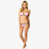 Fox Womens Vapors Fixed Triangle Bikini Set Cotton Candy Fox