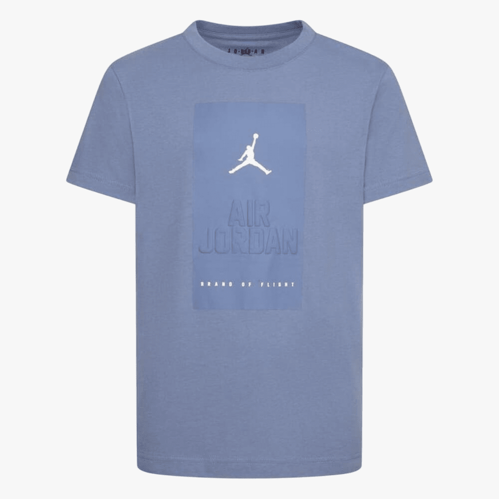 Nike Boys Jdb Pe Jumpman Banner Ss Tee Ashen Slate | Nike