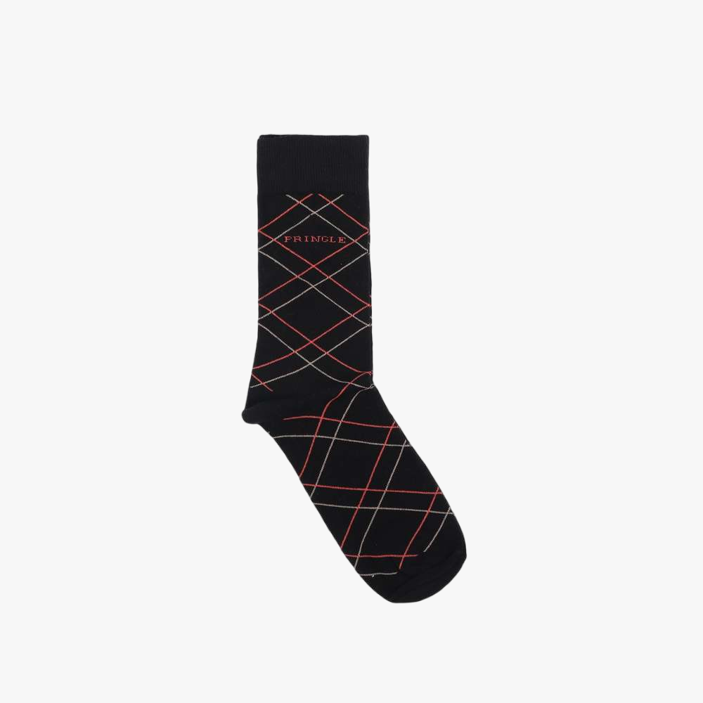 Pringle Mens Luca Sock Black