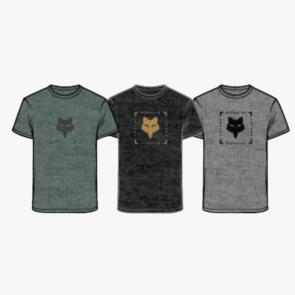 Fox Mens Boxed Future Short Sleeve Tee Heather Black | Fox