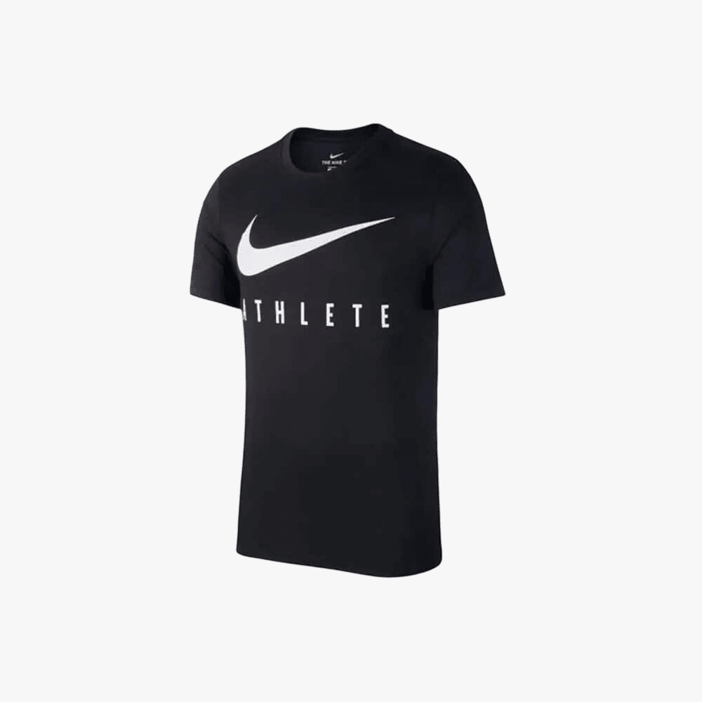 Nike Mens Df Short Sleeve Tee Black >960-19 | Nike