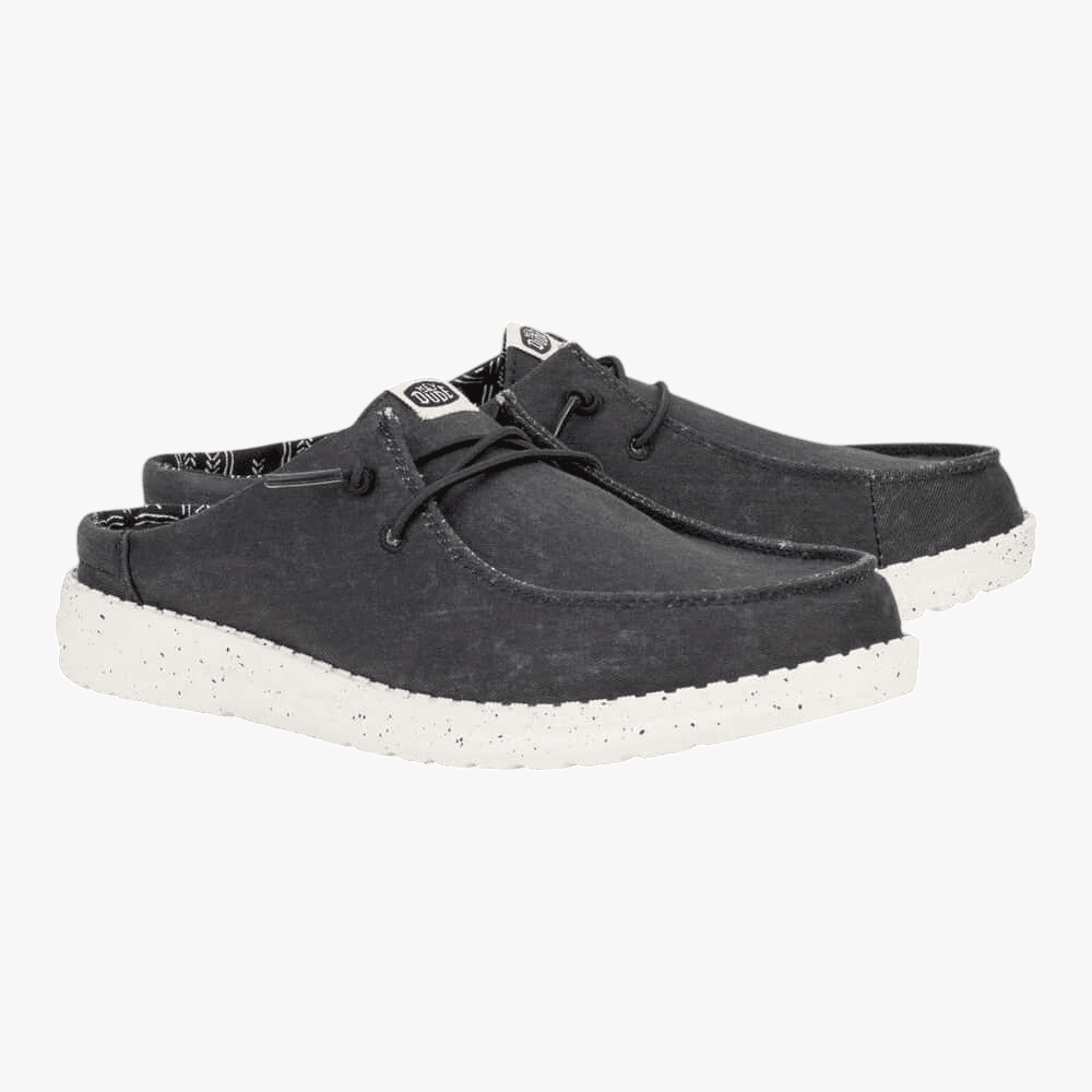 Hey Dude Womens Wendy Slip Shoe Black | Hey Dude