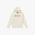 Rvca Mens Big Rvca Hoodie Pullover Silver Bleach Rvca