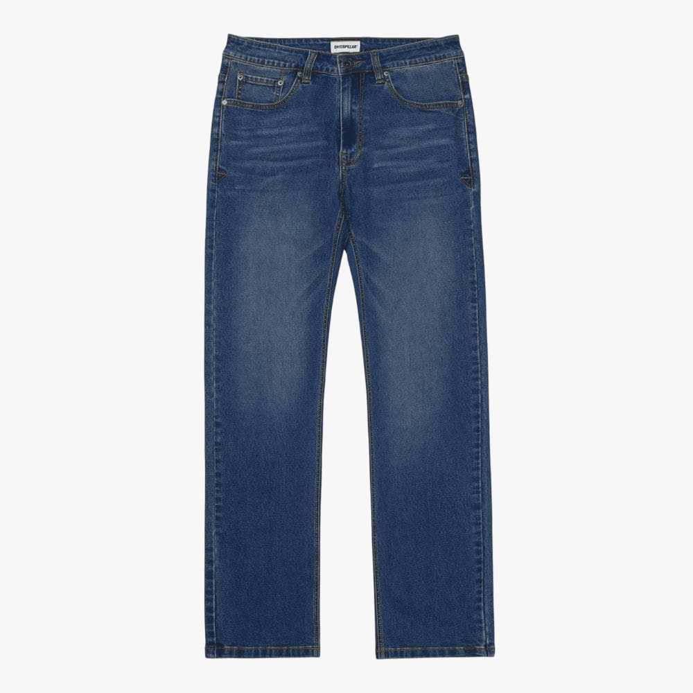 Caterpillar Mens Triblend Stretch Slim Jean Vint Dark Wash | Caterpillar