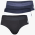 Polo Mens 3 Pack Basic Knit Brief Pack Black | Polo