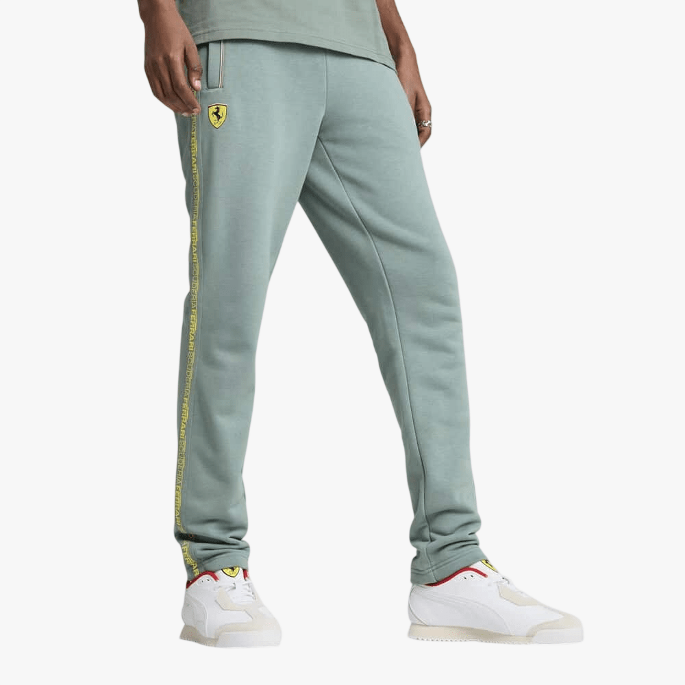 Puma Mens Ferrari Race Pants Green | Puma