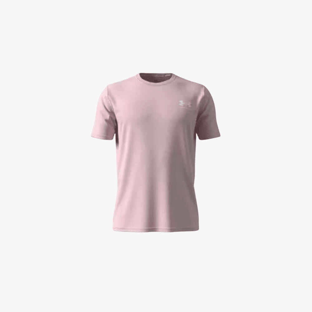 Under Armour Mens Sportstyle Left Chest Short Sleeve Tee 647 Pink Under Armour