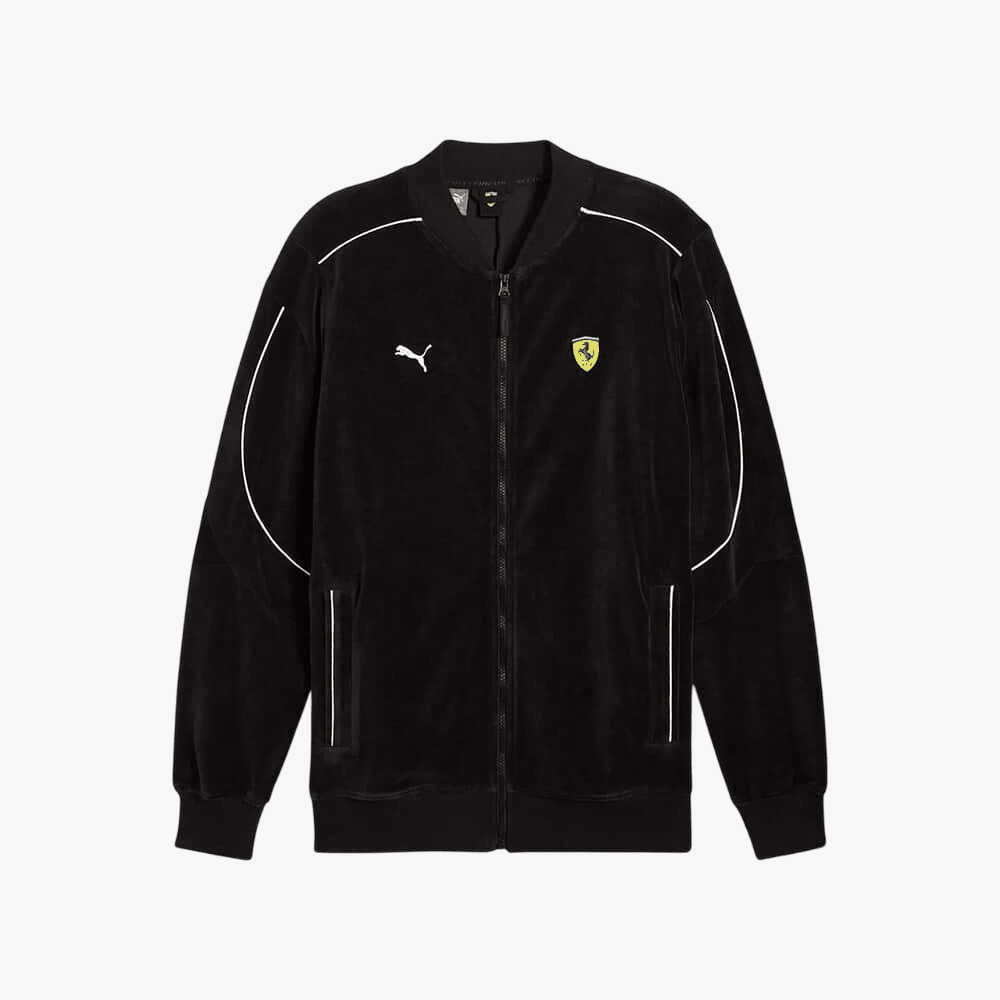 Puma Mens Ferrari Race Mt7+ Jacket Black | Puma